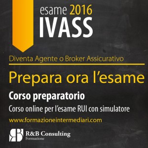 corso esame IVASS rui 2016